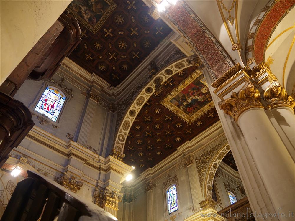 Lecce (Italy) - Detail of the ceiling of the Duomo